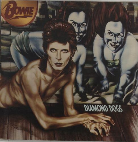 David Bowie Diamond Dogs - 1st - Interpak vinyl LP album (LP record) UK BOWLPDI210116