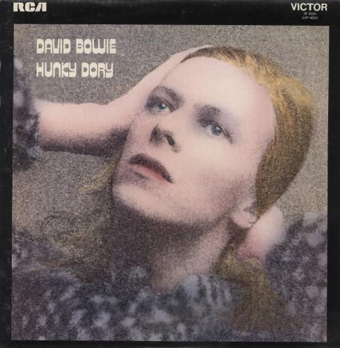 David Bowie Hunky Dory - 1st + Insert - EX vinyl LP album (LP record) UK BOWLPHU583229