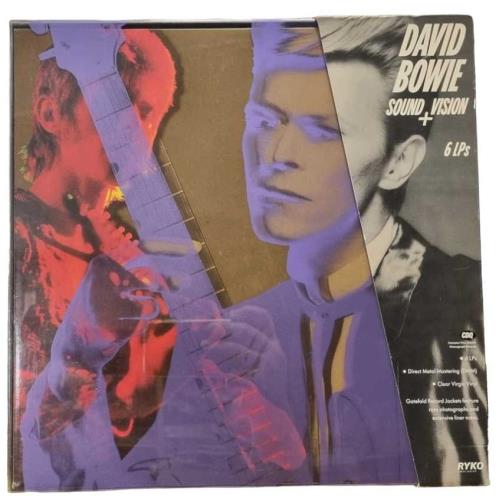 David Bowie Sound + Vision + Card Corner Obi - EX Vinyl Box Set US BOWVXSO136328