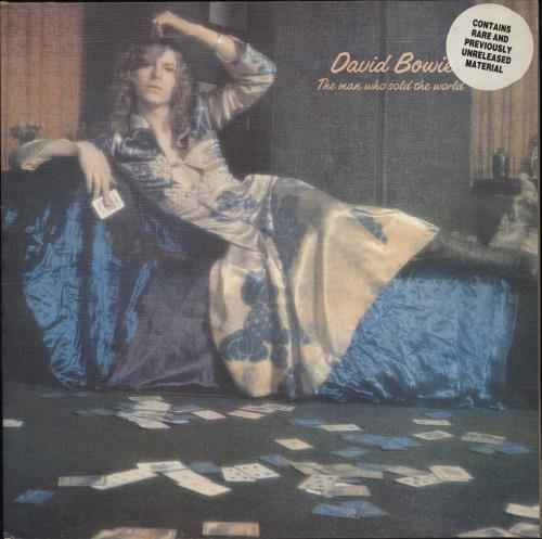 David Bowie The Man Who Sold The World - Hype Stickered vinyl LP album (LP record) UK BOWLPTH159562