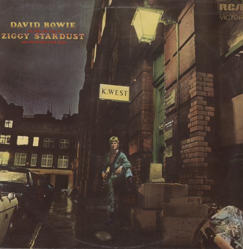 David Bowie The Rise And Fall Of Ziggy Stardust - 1st - 1E - VG vinyl LP album (LP record) UK BOWLPTH758311