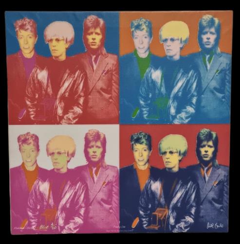 David Bowie Trinity One - A Tribute To Andy Warhol - 4 Repetitions artwork UK BOWARTR347205