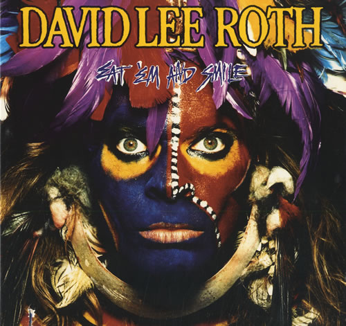 David Lee Roth Eat 'Em And Smile US vinyl LP album (LP