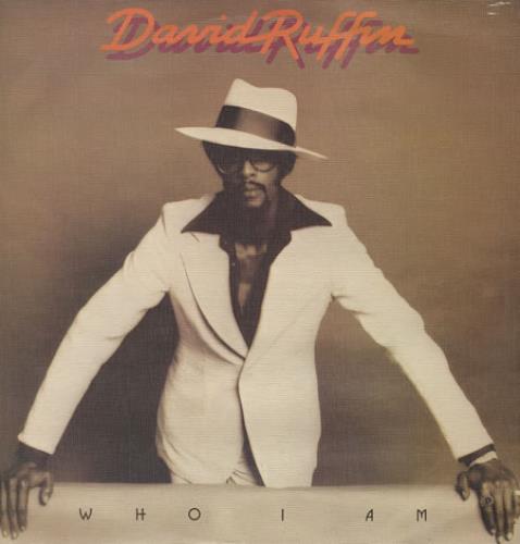 David Ruffin Who I Am UK vinyl LP album (LP record) (374700)