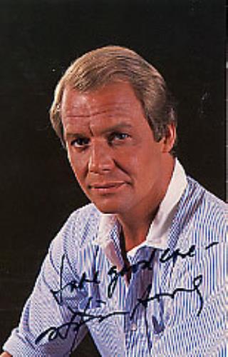 David Soul Autographed Publicity Photocard US Promo photograph (265019