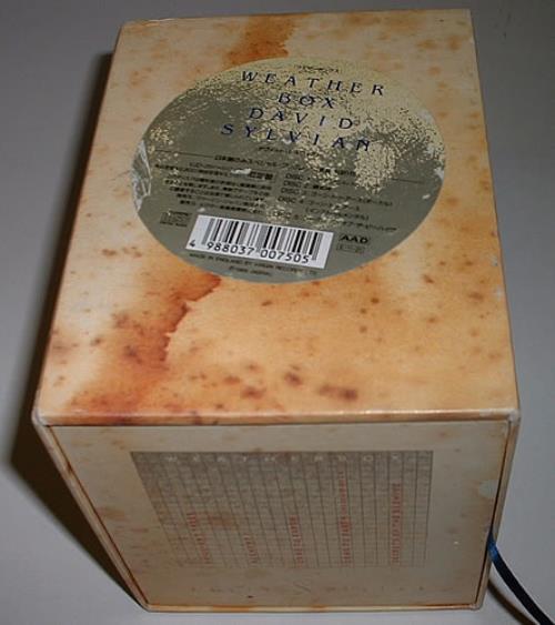 David Sylvian Weatherbox 1989 Limited Edition 5CD Set | eBay
