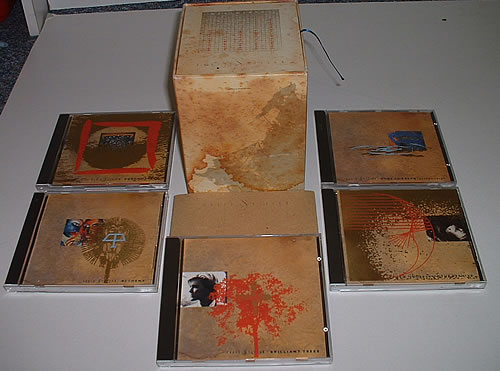 David Sylvian ‎Weatherbox 5CD BOX NO JAPAN BOOKLET etc - David Sylvian JAPANESE box set