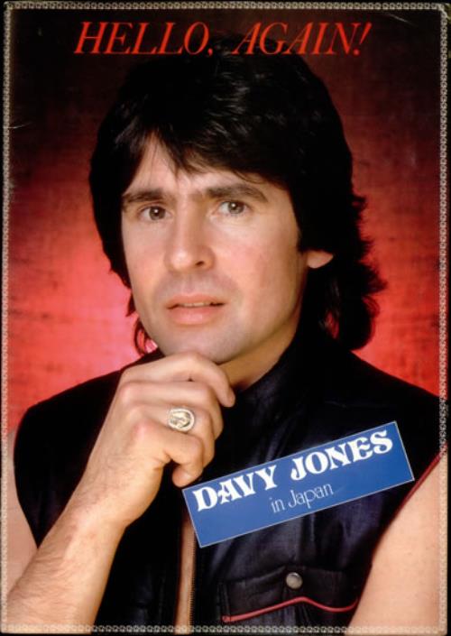 Davy Jones Hello, Again - Davy Jones In Japan tour programme Japanese DVJTRHE540468
