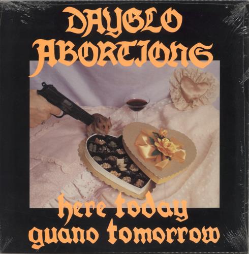 Dayglo Abortions Here Today Guano Tomorrow vinyl LP album (LP record) Canadian 9C6LPHE864305