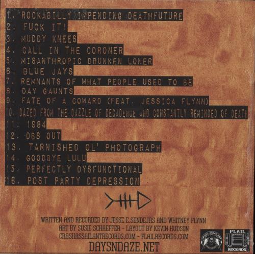 Days N' Daze Rogue Taxidermy - Awkward Orange Vinyl vinyl LP album (LP record) UK -G6LPRO886743