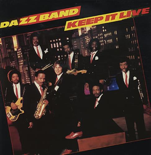 Dazz Band Keep It Live vinyl LP album (LP record) UK DZZLPKE316933