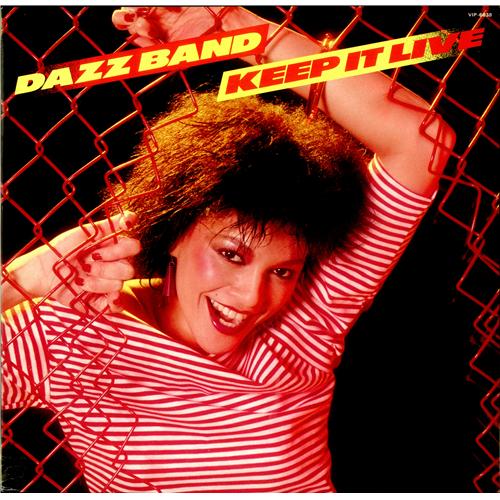 Dazz Band Keep It Live vinyl LP album (LP record) Japanese DZZLPKE418915