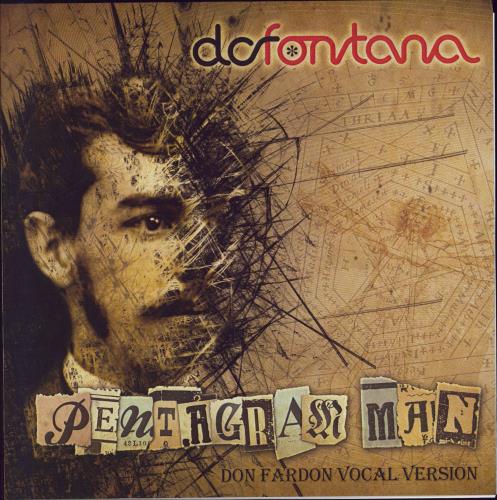 DC Fontana Pentagram Man 7" vinyl single (7 inch record / 45) UK 2XG07PE769432