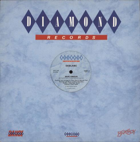 De Blanc Mon Amour 12" vinyl single (12 inch record / Maxi-single) UK 6DB12MO698529