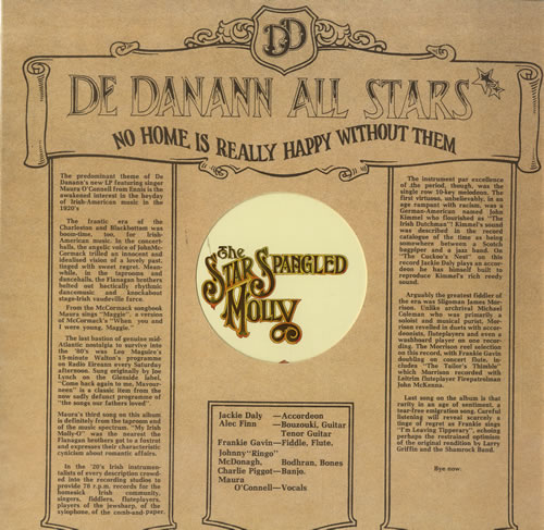 De Danann The Star Spangled Molly vinyl LP album (LP record) US D8JLPTH561606