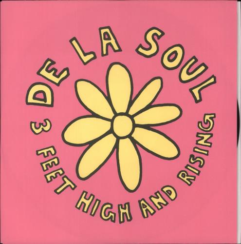 De La Soul 3 Feet High & Rising 2-LP vinyl record set (Double LP Album) US DLS2LFE243470