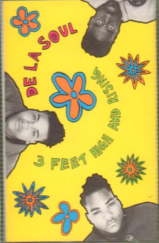 De La Soul 3 Feet high And Rising cassette album UK DLSCLFE645736