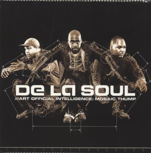 De La Soul Art Official Intelligence: Mosaic Thump 2-LP vinyl record set (Double LP Album) UK DLS2LAR888436