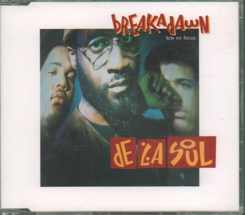 De La Soul Breakadawn CD single (CD5 / 5") UK DLSC5BR84414
