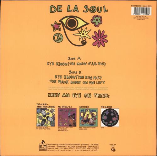 De La Soul Eye Know 12" vinyl single (12 inch record / Maxi-single) German DLS12EY743231