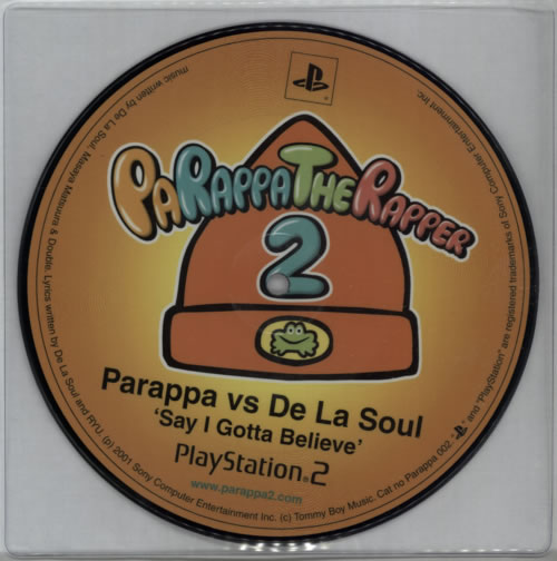 De La Soul Say I Gotta Believe 7" vinyl picture disc (7 inch picture disc single) US DLS7PSA623621