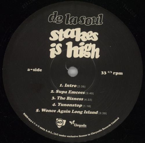 De La Soul Stakes Is High 2-LP vinyl record set (Double LP Album) UK DLS2LST870648