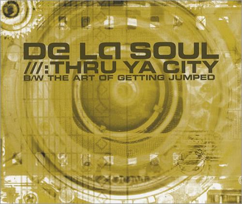 De La Soul Thru Ya City CD single (CD5 / 5") UK DLSC5TH191072