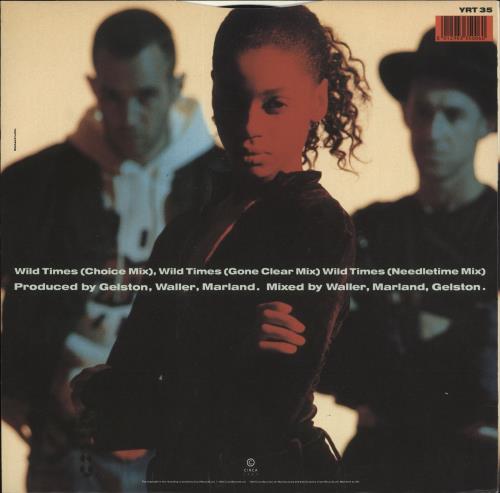 De Lite Wild Times 12" vinyl single (12 inch record / Maxi-single) UK H4H12WI724909