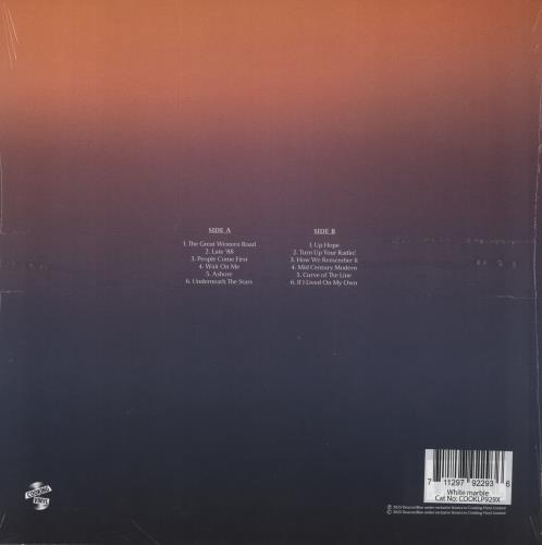 Deacon Blue The Great Western Road - White Marbled Vinyl + Autographed Print vinyl LP album (LP record) UK DBLLPTH863595