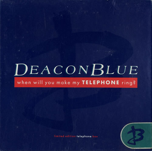 Deacon Blue When Will You Make My Telephone Ring? 7" single box set UK DBL7XWH11526