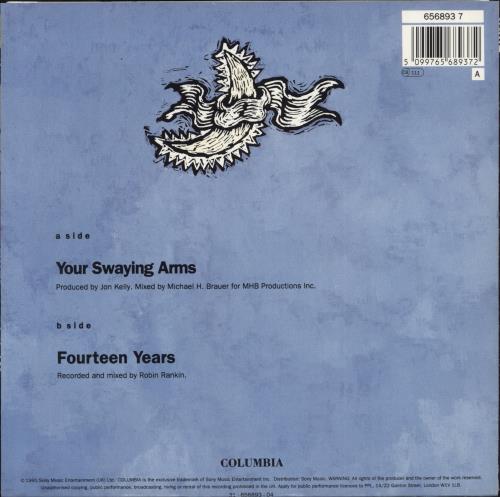 Deacon Blue Your Swaying Arms 7" vinyl single (7 inch record / 45) Dutch DBL07YO35802