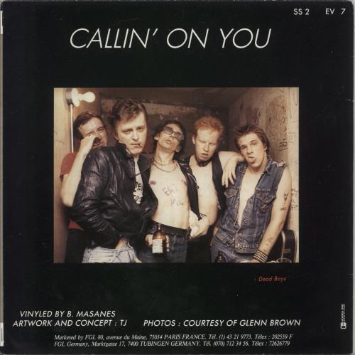 Dead Boys Search And Destroy - Yellow Vinyl 7" vinyl single (7 inch record / 45) French Y-S07SE870878