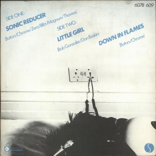 Dead Boys Sonic Reducer 12" vinyl single (12 inch record / Maxi-single) Belgian Y-S12SO701680