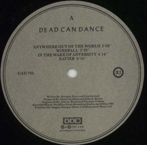 Dead Can Dance Within The Realm Of The Dying Sun - EX vinyl LP album (LP record) UK DCDLPWI128914