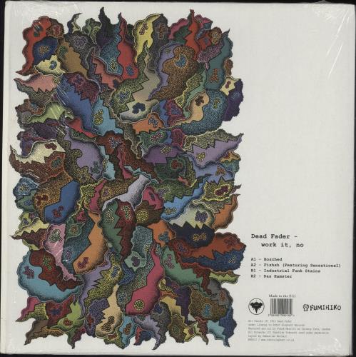 Dead Fader Work It, No - Pink Marbled Vinyl 12" vinyl single (12 inch record / Maxi-single) UK 3KB12WO865594