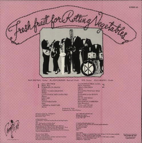 Dead Kennedys Fresh Fruit For Rotting Vegetables vinyl LP album (LP record) UK DKNLPFR879268