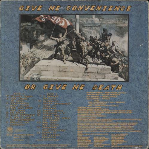 Dead Kennedys Give Me Convenience Or Give Me Death - VG vinyl LP album (LP record) UK DKNLPGI854835