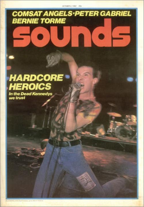 Dead Kennedys Sounds magazine UK DKNMASO523433
