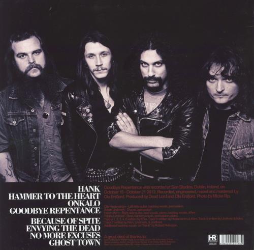 Dead Lord Goodbye Repentence - White Vinyl vinyl LP album (LP record) German 5QALPGO823112