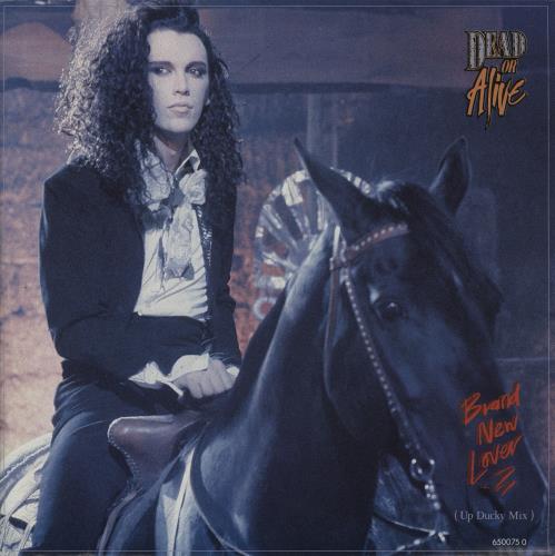 Dead Or Alive Brand New Lover - Poster Sleeve 12" vinyl single (12 inch record / Maxi-single) UK DOA12BR15904