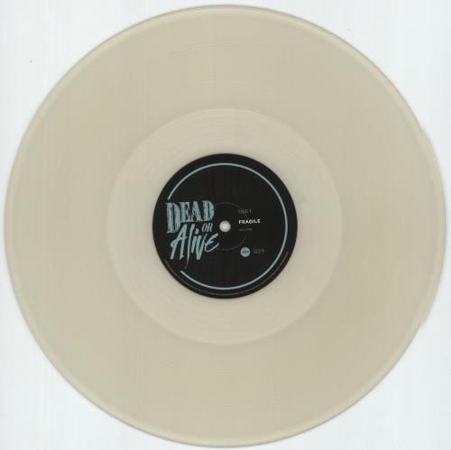 Dead Or Alive Fragile - Clear Vinyl 2-LP vinyl record set (Double LP Album) UK DOA2LFR882017