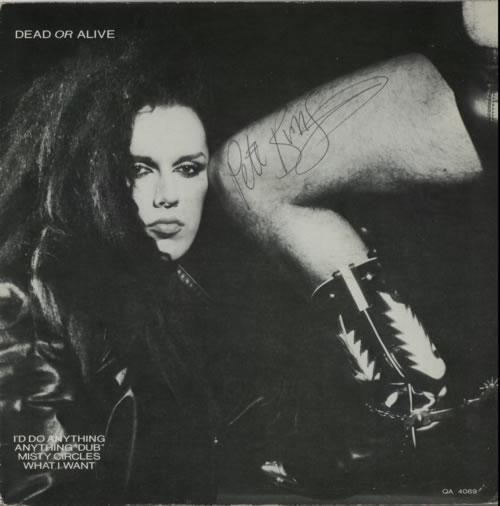 Dead Or Alive I'd Do Anything - Autographed 10" vinyl single (10 inch record) UK DOA10ID593919