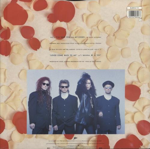 Dead Or Alive I'll Save You All My Kisses 12" vinyl single (12 inch record / Maxi-single) UK DOA12IL18272