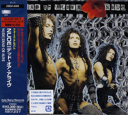 Dead Or Alive Nude CD album (CDLP) Japanese DOACDNU53883
