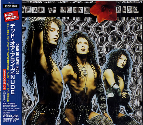 Dead Or Alive Nude CD album (CDLP) Japanese DOACDNU618887