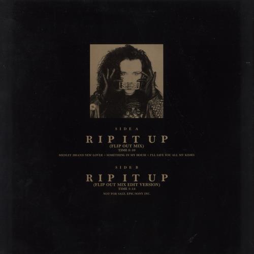 Dead Or Alive Rip It Up Flip Mix 12" vinyl single (12 inch record / Maxi-single) Japanese DOA12RI70250