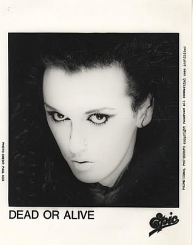 Dead Or Alive Set Of Two Publicity Photographs photograph UK DOAPHSE311785