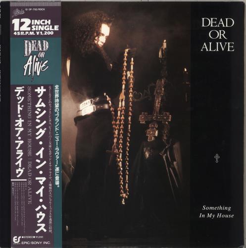 Dead Or Alive Something In My House 12" vinyl single (12 inch record / Maxi-single) Japanese DOA12SO95640