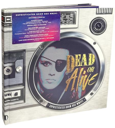 Dead Or Alive Sophisticated Boom Box MMXVI CD Album Box Set UK DOADXSO882085