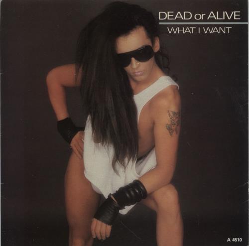 Dead Or Alive What I Want 7" vinyl single (7 inch record / 45) UK DOA07WH250409